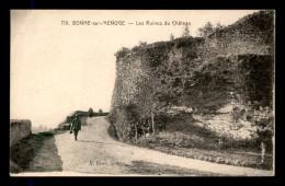 74 - BONNE-SUR-MENOGE - LES RUINES DU CHATEAU - Bonne