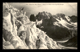 74 - MASSIF DU MONT-BLANC - SERACS DU GEANT ET LES AUIGUILLES ROUGES - Altri & Non Classificati