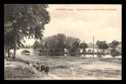 88 - CHARMES-SUR-MOSELLE - GRAND PONT SUR LE CANAL DE L'EST ET LA MOSELLE - Charmes