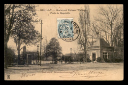 92 - NEUILLY-SUR-SEINE - BOULEVARD RICHARD WALLACE - PORTE DE BAGATELLE - Neuilly Sur Seine