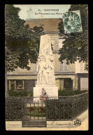 92 - NANTERRE - LE MONUMENT AUX MORTS - CARTE COLORISEE - Nanterre