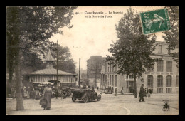 92 - COURBEVOIE - LE MARCHE ET LA NOUVELLE POSTE - Courbevoie