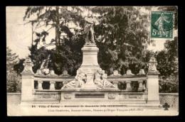 92 - VILLE-D'AVRAY - LE MONUMENT DE LEON GAMBETTA, AVOCAT ET HOMME POLITIQUE - Ville D'Avray