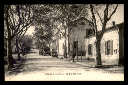 ALGERIE - BOGHAR - LA GRANDE RUE - Andere & Zonder Classificatie