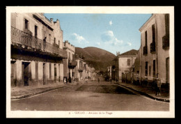 ALGERIE - COLLO - AVENUE DE LA PLAGE - Sonstige & Ohne Zuordnung