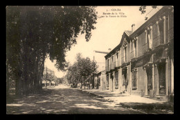 ALGERIE - COLEA - ENTREE DE LA VILLE PAR LA ROUTE DE BLIDA - EPICERIE MODERNE - Sonstige & Ohne Zuordnung