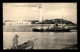 ALGERIE - CHERCHELL - VUE DU PORT ET LE PHARE - Autres & Non Classés