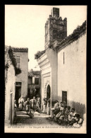 ALGERIE - TLEMCEN - LA  MOSQUEE DE SIDI-LIDDOUN ET LA RUE BENI-ZUYEN - Tlemcen