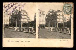 ALGERIE - ALGER - LE PALMIER - CARTE STEREO - Algiers