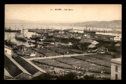 ALGERIE - ALGER - LES QUAIS - Algiers