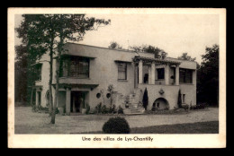 ARCHITECTURE - PARIS - DOMAINE DE LYS-CHANTILLY, 68 RUE CAUMARTIN - UNE VILLA - Other & Unclassified