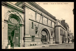 ARCHITECTURE - ART-NOUVEAU - REIMS (MARNE) - FACADE ART NOUVEAU DES CAVES DE CHAMPAGNE J. MUMM - Altri & Non Classificati