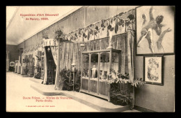 ARCHITECTURE - EXPOSITION D'ART DECORATIF DE 1904 NANCY - VITRINE DES VERRERIES DAUM FRERES - TABLEAU DE V. PROUVE - Sonstige & Ohne Zuordnung