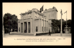 ARCHITECTURE - PAVILLON DE LA BELGIQUE PAR HORTA - PARIS 1925 - Andere & Zonder Classificatie