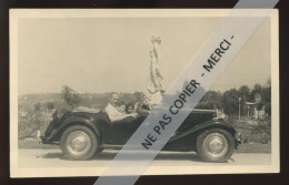 AUTOMOBILES - ANCIENNE - CABRIOLET - CARTE PHOTO ORIGINALE - Turismo