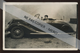 AUTOMOBILES - ANCIENNE - CABRIOLET - CARTE PHOTO ORIGINALE - Turismo