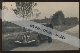 AUTOMOBILES - ANCIENNE - 1934 IMMATRICULEE 1680 RK 9 - CARTE PHOTO ORIGINALE - Voitures De Tourisme