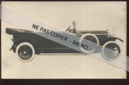 AUTOMOBILES - ANCIENNE - CABRIOLET - CAROSSIER L VAN GILS - CARTE PHOTO ORIGINALE - Voitures De Tourisme