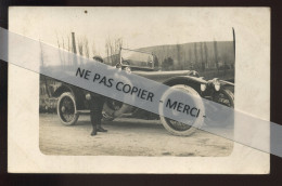 AUTOMOBILES - ANCIENNE - CABRIOLET - CARTE PHOTO ORIGINALE - Turismo