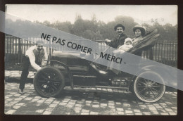AUTOMOBILES - ANCIENNE - CABRIOLET - CARTE PHOTO ORIGINALE - Passenger Cars