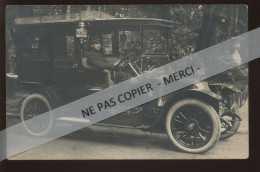 AUTOMOBILES - ANCIENNE - RUE COPERNIC - CARTE PHOTO ORIGINALE - PKW