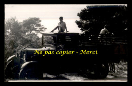 CAMION - CARTE PHOTO ORIGINALE - Camions & Poids Lourds