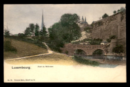 LUXEMBOURG - LUXEMBOURG-VILLE - PONT DU STIERCHEN - EDIT FRANCOIS MENN N° 10 - CARTE COLORISEE - Luxemburg - Town