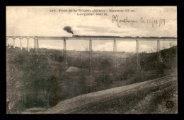 03 - TRAIN SUR LE PONT DE CHEMIN DE FER DE LA BOUBLE - Autres & Non Classés