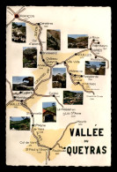 05 - VALLEE DU QUEYRAS - CARTE GEOGRAPHIQUE - Other & Unclassified