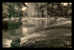 14 - CLECY - L'ORNE AU BARRAGE DU MOULIN - PECHE A LA LIGNE - Clécy