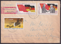 East Germany DDR 1972, German - Soviet Friendship, Letter To Yugoslavia - Other & Unclassified