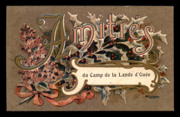 35 - AMITIES DU CAMP DE LA LANDE D'OUEE - CARTE ILLUSTREE - Other & Unclassified