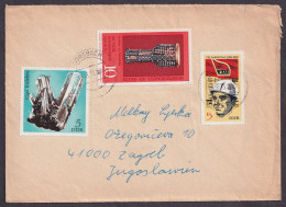 East Germany DDR 1972, Minerals, Letter To Yugoslavia - Sonstige & Ohne Zuordnung