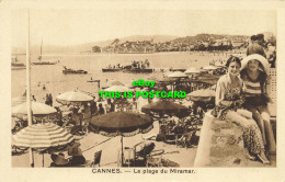 R623905 Cannes. La Plage Du Miramar. LHotel Miramar. Boulevard De La Croisette - Monde