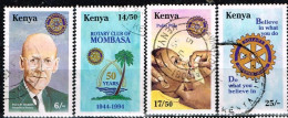 KENYA / Oblitérés/Used / 1994 - Cinquantenaire Du Rotary - Kenya (1963-...)