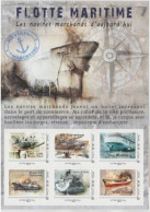 FRANCE-COLLECTOR- 2017 "FLOTTE MARITIME - Les Navires Marchands D'hier - Lettre Verte 20 G"  6 VALEURS Série 2 - Collectors