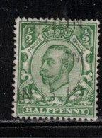 GREAT BRITAIN Scott # 153 Used - KGV - Oblitérés