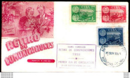 669  Train Crash - 1950 - FDC - 4,50 - Trenes