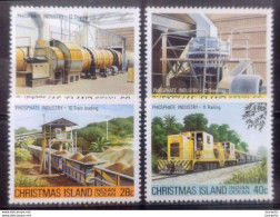 D669. Trains - Phosphate Industry - Christmas Is - MNH - 1,50 (60-250) - Trains