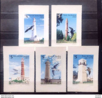 D660. Lighthouses - Phares - Uruguay Yv 2621-25 -  MNH - 5,85 - Faros