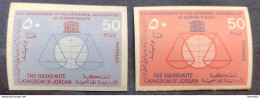 D13487.  UNESCO - Jordan Yv 375-76 Imperforated - MNH -  3,85 - UNESCO