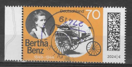 BRD 2024   Mi.Nr. 3829 , Bertha Benz - Nassklebend - Gestempelt / Fine Used / (o) - Gebraucht
