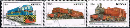 KENYA / Oblitérés/Used / 1997 - Locomotives - Kenya (1963-...)