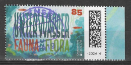 BRD 2024   Mi.Nr. 3828 , EUROPA CEPT Unterwasser Fauna + Flora - Nassklebend - Gestempelt / Fine Used / (o) - Usados