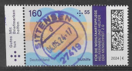 BRD 2024   Mi.Nr. 3813 , Fluthilfe - Nassklebend - Gestempelt / Fine Used / (o) - Used Stamps