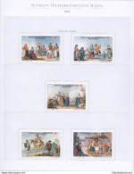 2002 SMOM - Annata Completa , Francobolli Nuovi , 29 Valori + 3 Foglietti Su 7 Fogli Marini - MNH** - Malta (Orde Van)