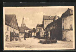 AK Thurnau, Marktplatz Mit Schloss  - Autres & Non Classés