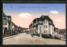 AK Pforzheim, Friedenstrasse Ecke Rodstrasse  - Pforzheim