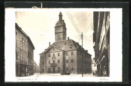 AK Langensalza / Thür., Am Rathaus  - Bad Langensalza