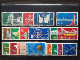 SVIZZERA - Serie Complete Anni '40/'50 - Nuovi ** + Spese Postali - Nuevos